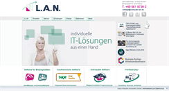 Desktop Screenshot of computer-lan.de