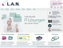 Tablet Screenshot of computer-lan.de